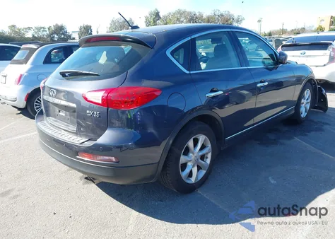 2010 Infiniti Ex35 Journey z USA, uszkodzony, nr VIN JN1AJ0HP1AM700836